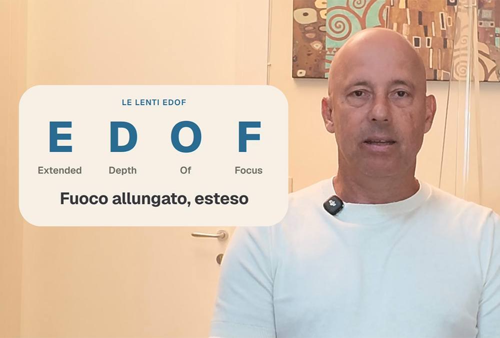 Dr. Alberto Bellone spiega come funzionano le lenti EDOF